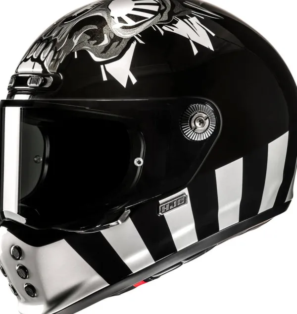 HJC Retro Helmen|Integraalhelmen-V10 Crania Back/White 120