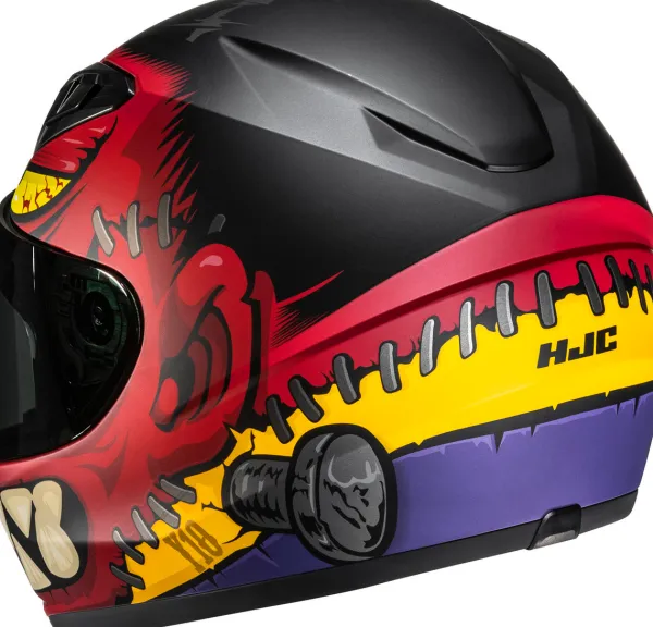 HJC Integraalhelmen|Bluetooth Helmen-Y10 Frank Red/Black 317