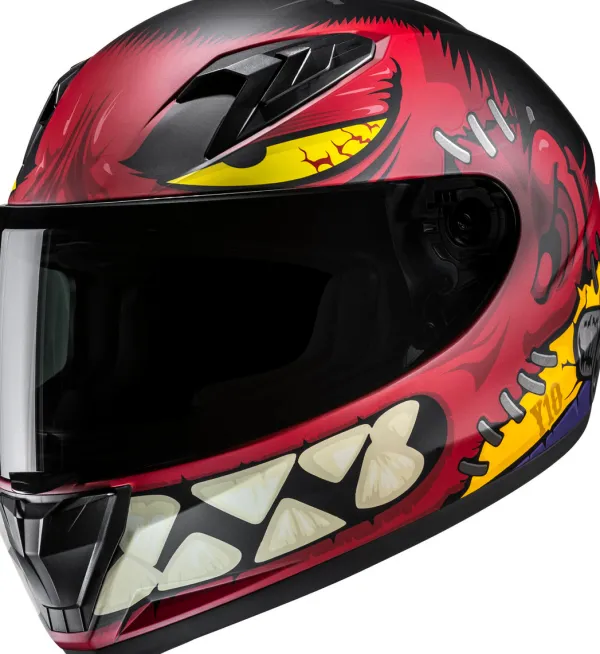 HJC Integraalhelmen|Bluetooth Helmen-Y10 Frank Red/Black 317