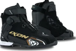 DAMES Ixon Dames Motorschoenen-Bull 2 Wp Lady Shoes Black/White/Gold 1106