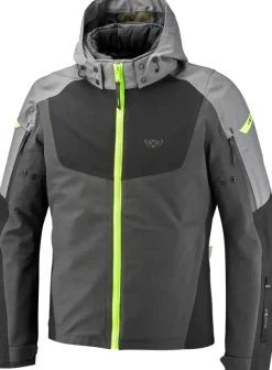 Ixon Motorjassen-Burning otorja Grey/Back/Bright Yeow 4037