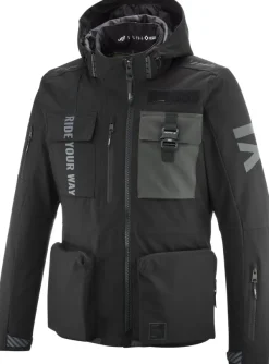 Ixon Motorjassen-Darkrie otorja Back/Anthracite