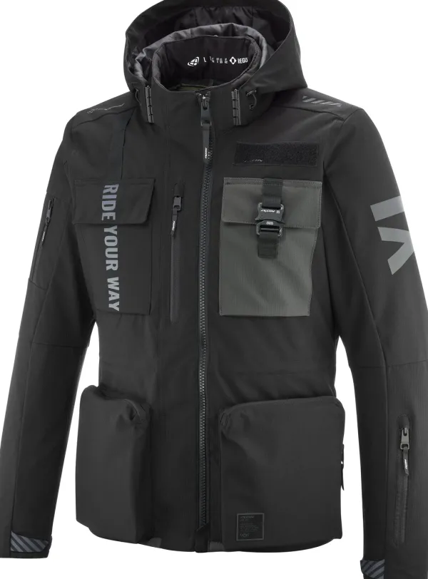 Ixon Motorjassen-Darkrie otorja Back/Anthracite