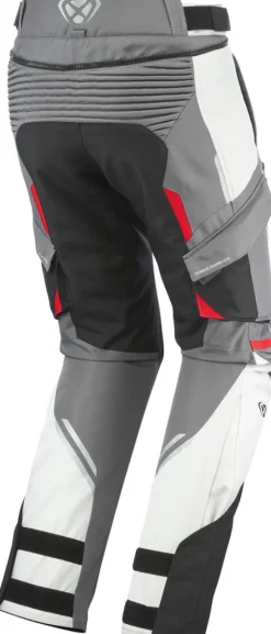 Ixon Motorbroeken-idgard otorbroek Grey/Back/Red 4033