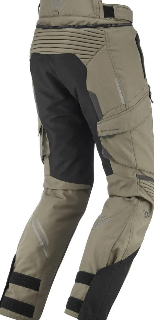 Ixon Motorbroeken-idgard otorbroek Khaki/Back 8010