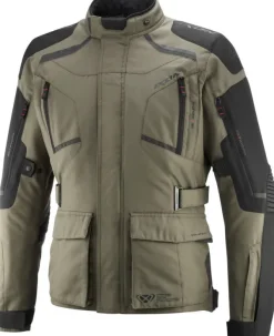 Ixon Motorjassen-idgard otorja Parka Khaki/Back 8010