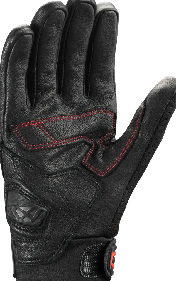 Ixon Motorhandschoenen-irage eather Gove Back/Red