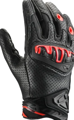 Ixon Motorhandschoenen-irage eather Gove Back/Red
