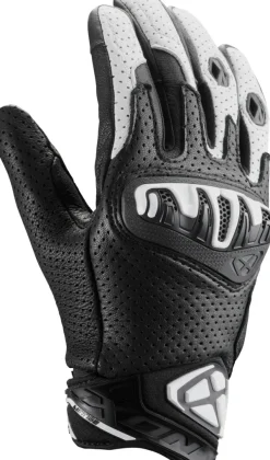 Ixon Motorhandschoenen-irage eather Gove Back/White