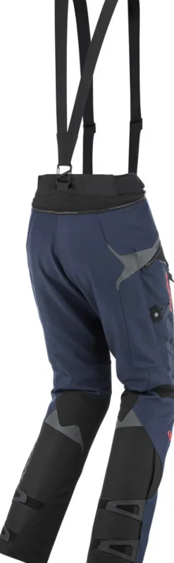 Ixon Motorbroeken-Odin ady otorbroek Navy/Back/Bright Red 3047