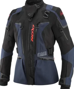 Ixon Motorjassen-Odin ady otorja Parka Navy/Back/Bright Red 3047