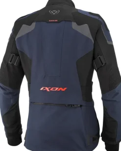 Ixon Motorjassen-Odin ady otorja Parka Navy/Back/Bright Red 3047