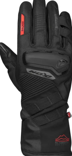 Ixon Motorhandschoenen-Pro Ragnar Gove Back/Bright Red 1117