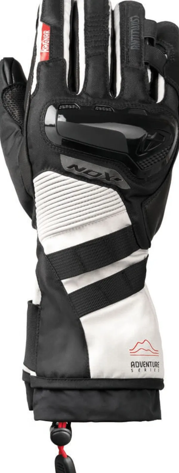 Ixon Motorhandschoenen-Pro Ragnar Gove Back/Grey/Red 1047