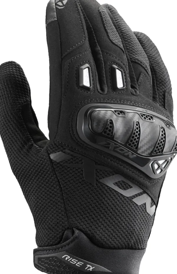 Ixon Motorhandschoenen-Rie Tx Gove Back/White