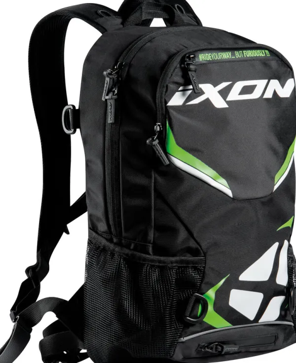 Ixon Rugzakken-R-Tension 23 Backpack Black/White/Green 1028