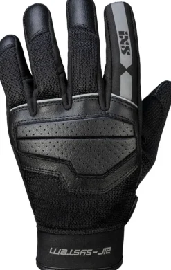 iXS Motorhandschoenen-Caic Evo-Air Gove Back/Grey