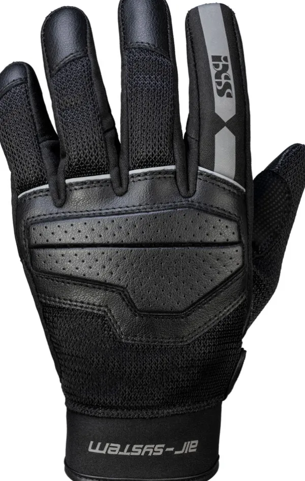 iXS Motorhandschoenen-Caic Evo-Air Gove Back/Grey