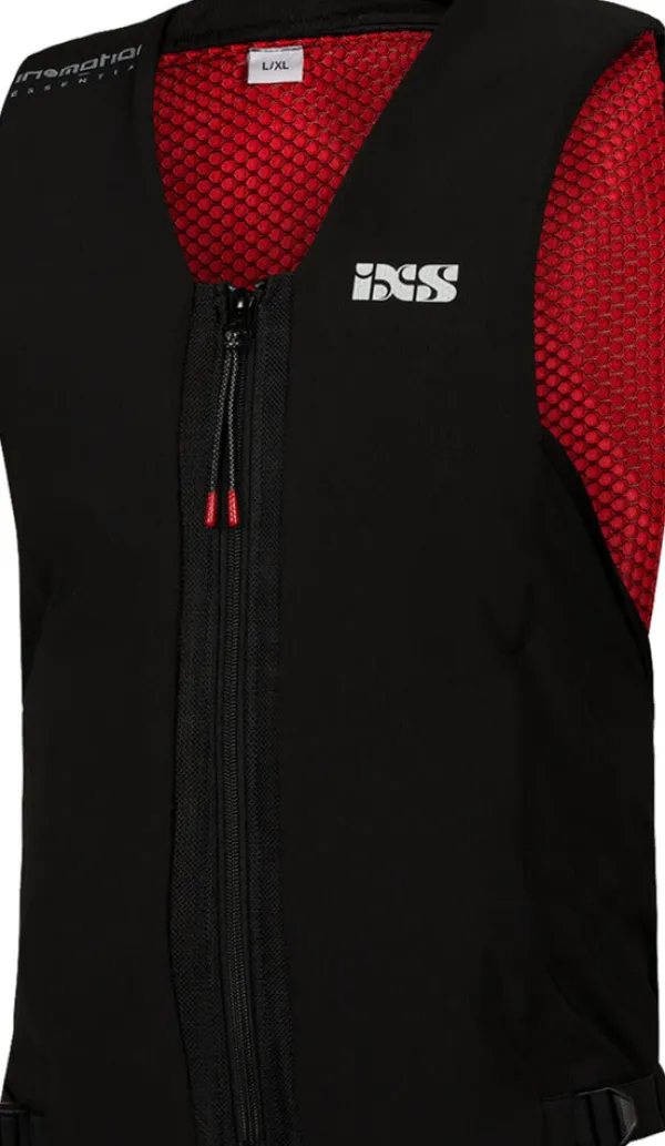 iXS Airbag Motorvesten-IPRO 1.0 Airbag Vest Black
