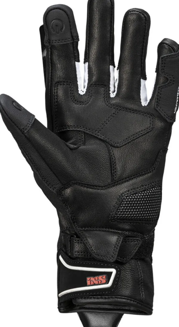 iXS Motorhandschoenen-Rapid-TX 1.0 Gove Back/White/Red
