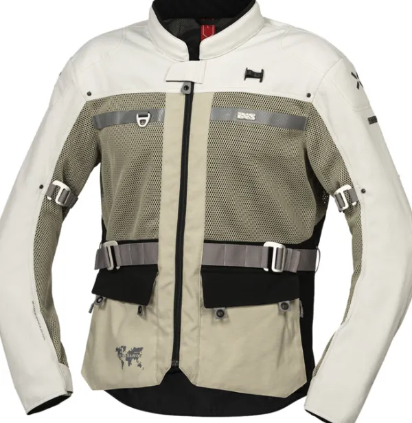 iXS Motorjassen-Venture-BigAir 1.0 otorja ight Gray