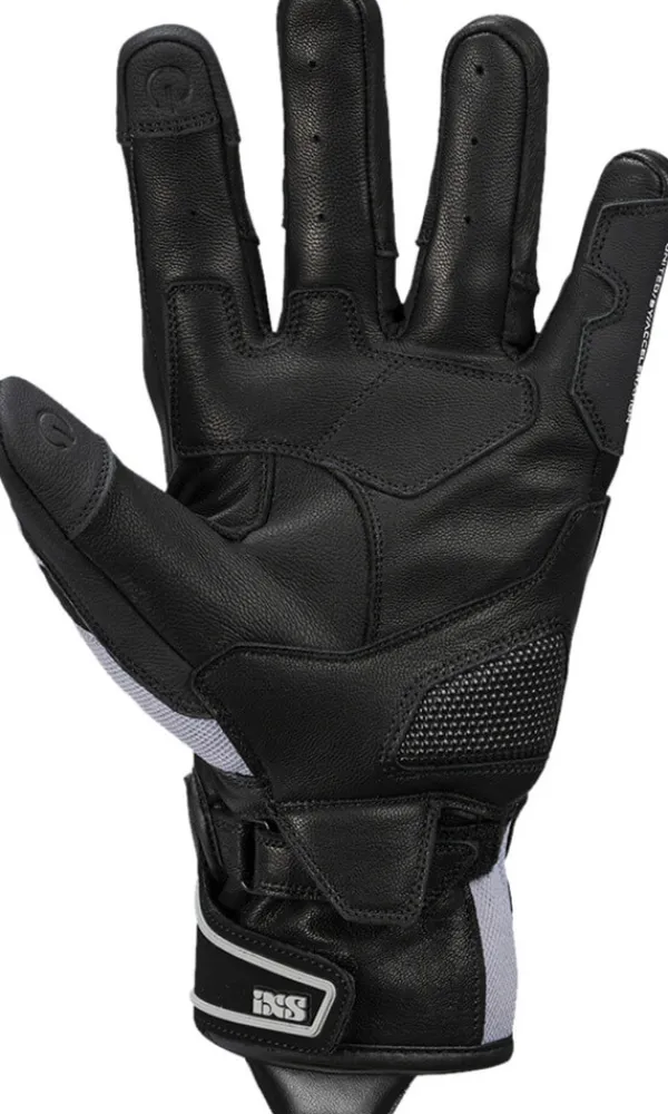 iXS Motorhandschoenen-Women Rapid-Air 1.0 Gloves Black/Grey