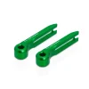 Barracuda Motor Onderdelen-Kit End Levers Aluminum Green (Pair) N1027/V