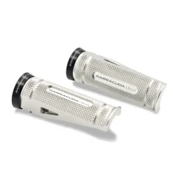 Barracuda Motor Onderdelen-Kit Foot Peg Racing Silver (Pair) NF123-A