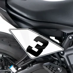 Barracuda Motor Onderdelen-Kit Number Plate YMT7400-21