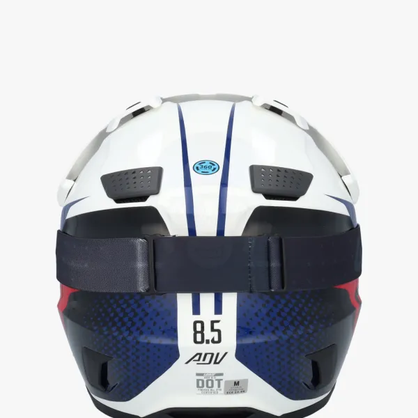 LEATT Adventure Helmen|Crosshelmen-Kit ADV 8.5 Roya Bue/Red