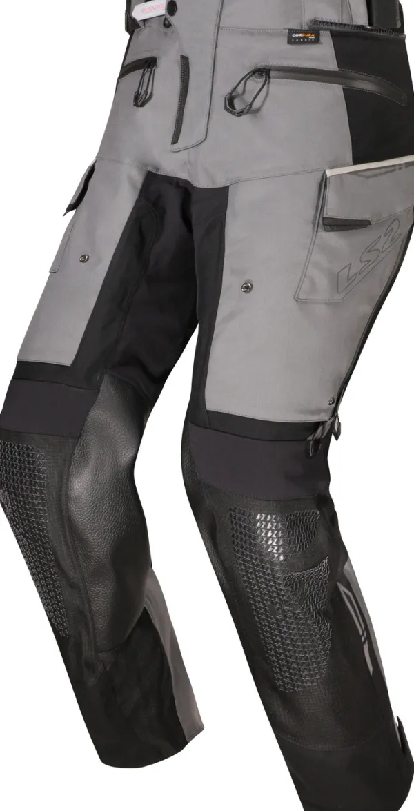 LS2 Motorbroeken-Apoo otorbroek Back/Dark Grey