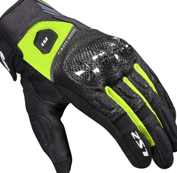 LS2 Motorhandschoenen-Ato an Gove Back H-V Yeow