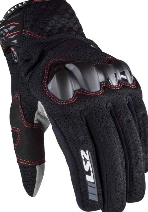 LS2 Motorhandschoenen-Chaki an Gove Back
