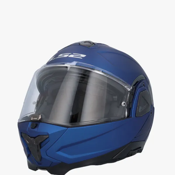 LS2 Systeemhelmen|Helmen Met Zonnevizier-FF910 Advant II oid att Navy Bue