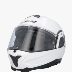 LS2 Systeemhelmen|Helmen Met Zonnevizier-FF910 Advant II oid White