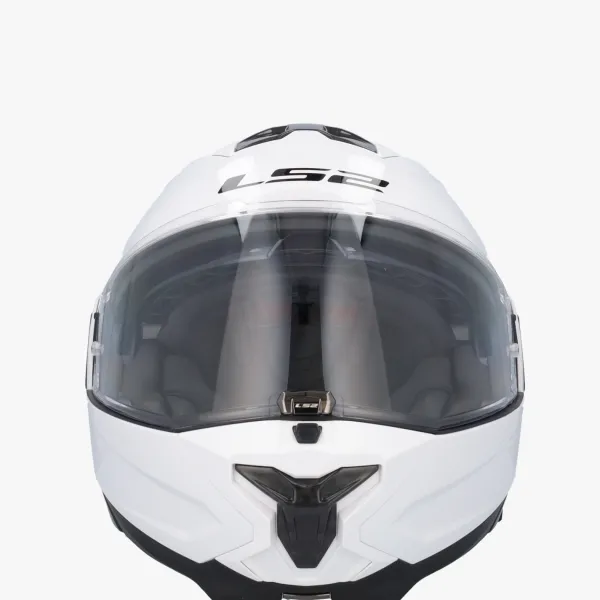 LS2 Systeemhelmen|Helmen Met Zonnevizier-FF910 Advant II oid White