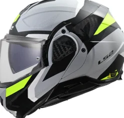 LS2 Systeemhelmen|Helmen Met Zonnevizier-FF910 Advant II Tripe ight Grey