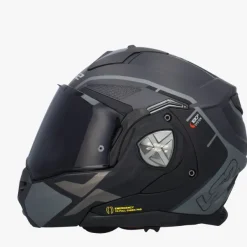 LS2 Systeemhelmen|Helmen Met Zonnevizier-FF901 Advant X etryk att Titaniu 06