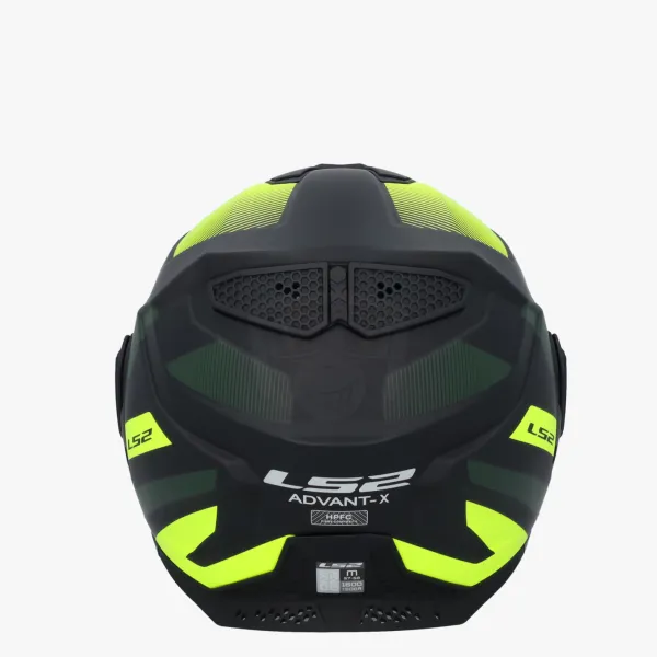 LS2 Systeemhelmen|Helmen Met Zonnevizier-FF901 Advant X Nova Back H-V Yeow-06