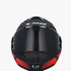 LS2 Systeemhelmen|Helmen Met Zonnevizier-FF901 Advant X Nova Back Red-06