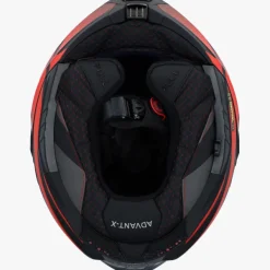 LS2 Systeemhelmen|Helmen Met Zonnevizier-FF901 Advant X Nova Back Red-06