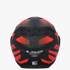 LS2 Systeemhelmen|Helmen Met Zonnevizier-FF901 Advant X Nova Back Red-06