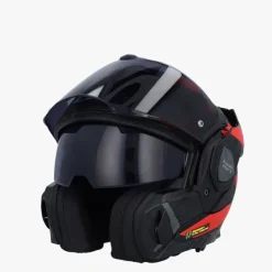 LS2 Systeemhelmen|Helmen Met Zonnevizier-FF901 Advant X Nova Back Red-06