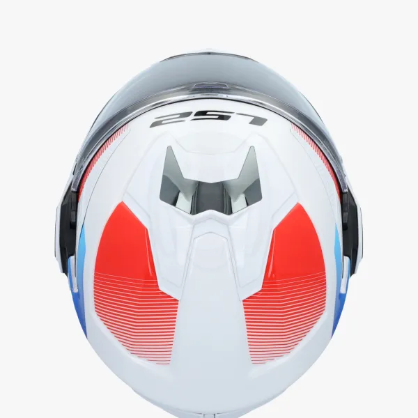 LS2 Systeemhelmen|Helmen Met Zonnevizier-FF901 Advant X Nova White Bue Red-06