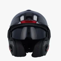 LS2 Systeemhelmen|Helmen Met Zonnevizier-FF901 Advant X pectru Back White Red 06