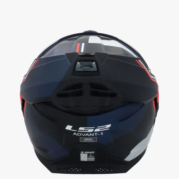 LS2 Systeemhelmen|Helmen Met Zonnevizier-FF901 Advant X Utra Bue Red
