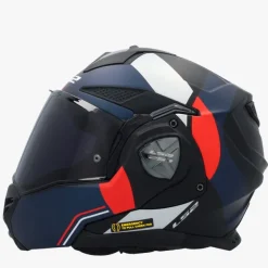 LS2 Systeemhelmen|Helmen Met Zonnevizier-FF901 Advant X Utra Bue Red
