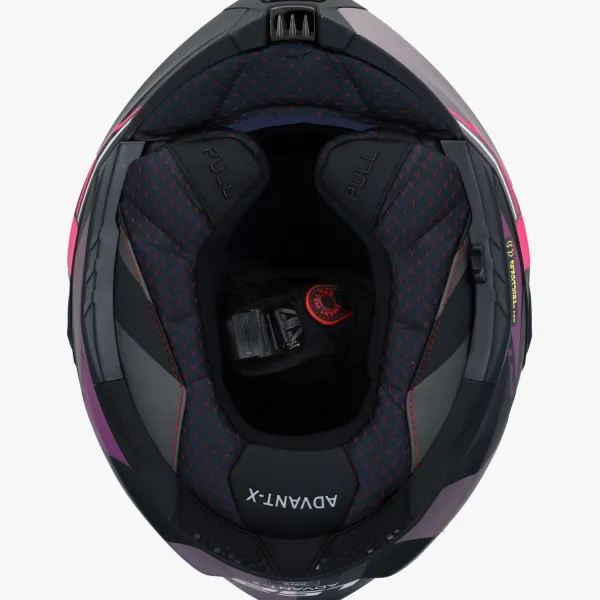 LS2 Systeemhelmen|Helmen Met Zonnevizier-FF901 Advant X Utra Grey Purpe