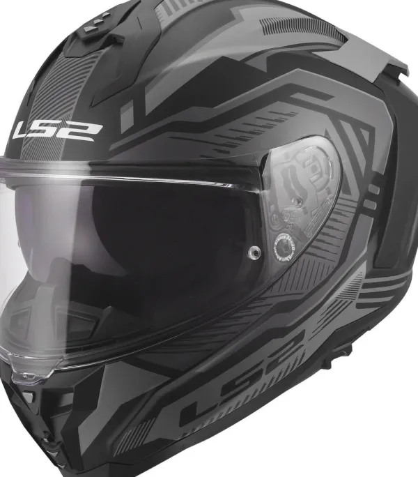 LS2 Integraalhelmen|Race Helmen-FF817 Chaenger II Dravix Grey