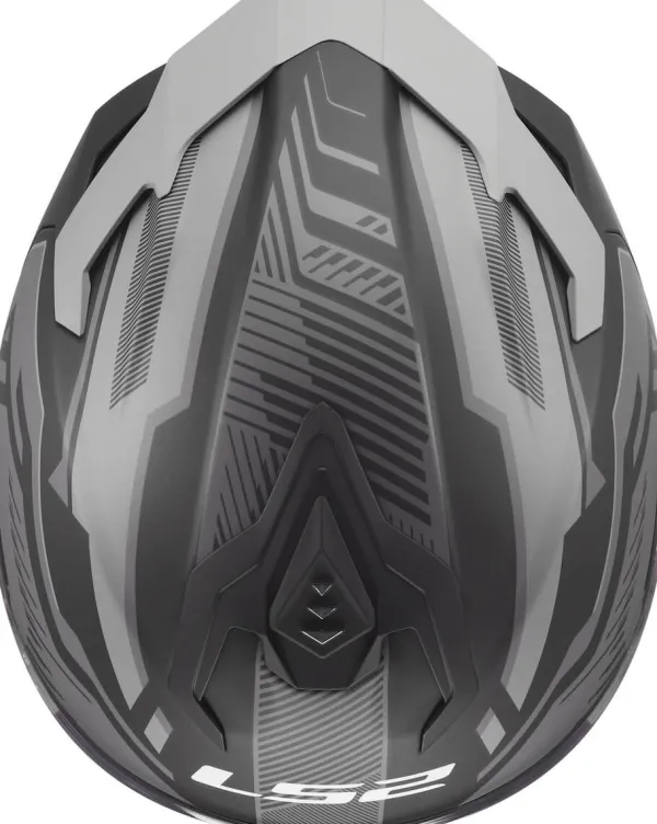 LS2 Integraalhelmen|Race Helmen-FF817 Chaenger II Dravix Grey